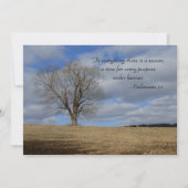 Het vieren van het leven voor alles wat er is... kaart (Voorkant)