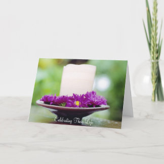 Het vieren van Hun Leven Kaart