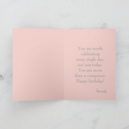 Het vieren van je bruine Waterverf Kaart (Binnen)