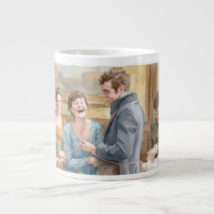 Het vieren van Mary en Tom's geluk in TOBS Grote Koffiekop