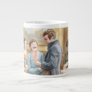 Het vieren van Mary en Tom's geluk in TOBS Grote Koffiekop