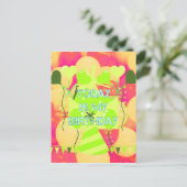 Het vieren van mijn vreugdevolle verjaardag Zegeni Briefkaart (Staand voorkant)