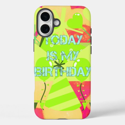 Het vieren van mijn vreugdevolle verjaardag Zegeni Case-Mate iPhone Case (Achterkant)