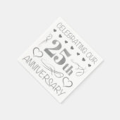 Het vieren van ons 25e Jubileum Servet (Hoek)