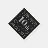 Het vieren van ons tiende Jubileum Servet (Hoek)