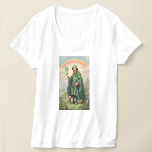 Het vieren van St. Patrick's Day T-shirt (Laagn)