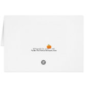 Het vieren van Uw Herfst Jubileum Kaart (Achterkant Horizontaal)