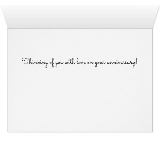 Het vieren van Uw Herfst Jubileum Kaart (Binenzijde Horizontaal (Onderkant))