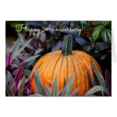 Het vieren van Uw Herfst Jubileum Kaart (Voorkant Horizontaal)