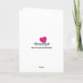 Het vieren van uw innerlijke beauty verjaardag Kaa Kaart (Achterkant)