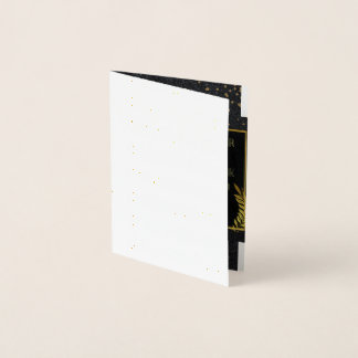 Het Vieren van Uw Succes Folie Kaarten