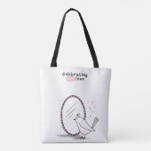 Het vieren van zelfliefde tote bag (Achterkant)