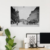 Het vierkant poster (Thuiskantoor)