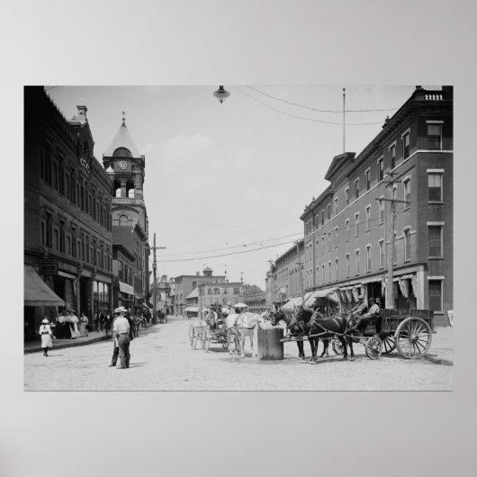 Het vierkant poster (Voorkant)