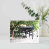 HET VIERKANT VAN DE PIONIER BRIEFKAART (Staand voorkant)