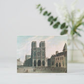 Het vierkant voor Notre-Dame Briefkaart (Staand voorkant)