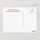Het vierkant, Wellesley Heuvels, Massa Briefkaart (Achterkant)