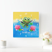 Het vierkante klokloopkikkerontwerp van het Kind v Klok (Huis)
