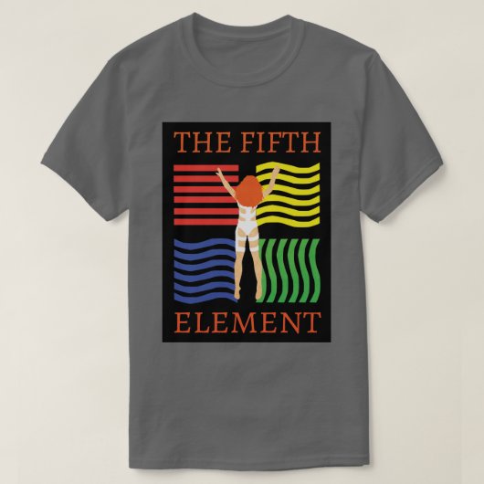 Het vijfde element t-shirt (Design voorkant)