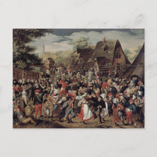 Het Village Festival Briefkaart (Voorkant)