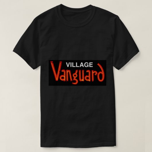 Het Village Vanguard NYC Classic T-Shirt (Design voorkant)