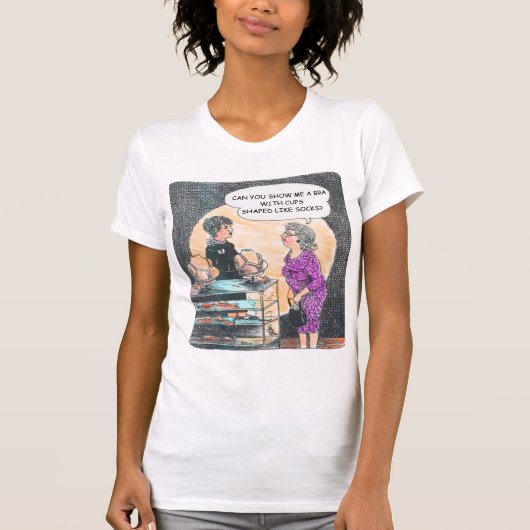 Het vinden van de juiste BH Light T-shirt (Voorkant)