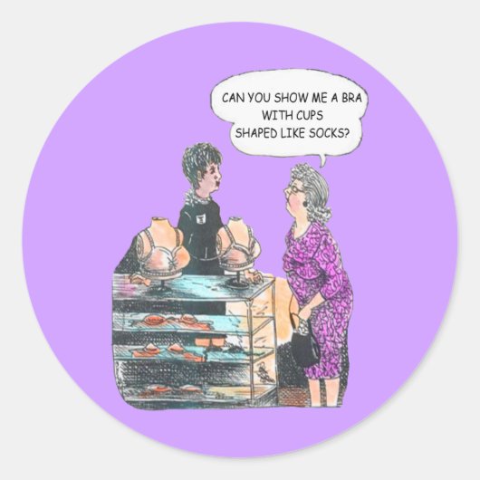 Het vinden van de Juiste Merkteken Ronde Sticker (Voorkant)