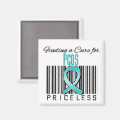 Het vinden van een Cure voor PCOS PRICELESS Magneet (Voorkant / Achterkant)