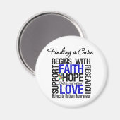 Het vinden van een kuur voor autisme magneet (Voorkant / Achterkant)