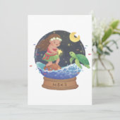 Het vinden van Hoku: de ster illustratie Kaart (Staand voorkant)