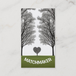 Het vinden van Liefde Matchmaker Visitekaartje