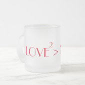 Het vinden van Lilacs - de Liefde Vlekte Mok (Voorkant links)