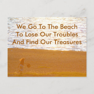 Het vinden van Treasures Kiezen Citaat & Fotografi Briefkaart