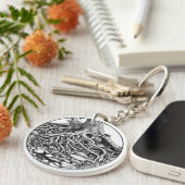 Het vinden van uw Roots Tree Sleutelhanger (Voorkant Rechts)