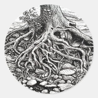 Het vinden van uw Roots Tree Sticker