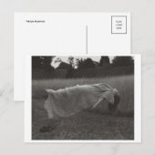 Het vintage Briefkaart van de Foto (Voorkant / Achterkant)