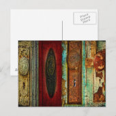 Het vintage Briefkaart van de Fotografie van de (Voorkant / Achterkant)