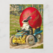 Het vintage Briefkaart van de Paashaas (Voorkant)