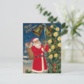 Het vintage Briefkaart van de Vakantie van de (Staand voorkant)