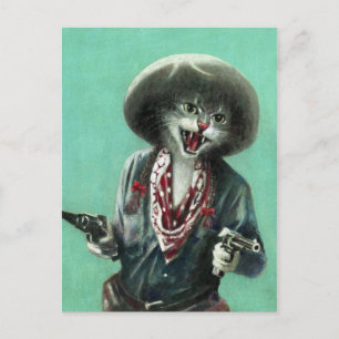 Het vintage Briefkaart van de Veedrijfster van het