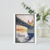 Het vintage Briefkaart van het Poster van de (Staand voorkant)