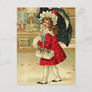 Het vintage Briefkaart van Kerstmis