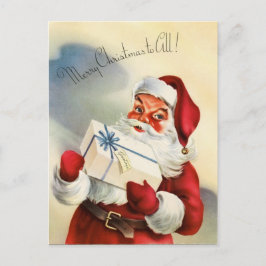 Het vintage Briefkaart van Kerstmis van de