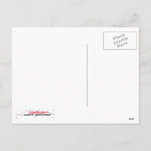 Het vintage Briefkaart van Pasen (Achterkant)