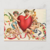 Het vintage Briefkaart van Valentijn (Voorkant)