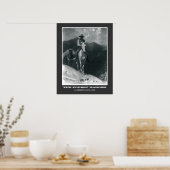 Het Vintage Cowboy Poster Forest Ranger (Keuken)
