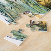 Het Vintage Dier van kippen Legpuzzel (Zijkant)