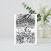 Het vintage Felicien Rops-briefkaart Briefkaart (Staand voorkant)