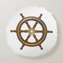 Het vintage Houten Wiel van het Schip