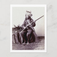 Het vintage Inheemse Amerikaanse Portret van de